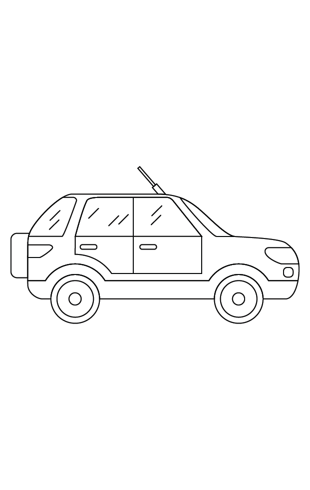 Learning Drawing How To Draw A Suv