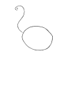 How to draw  Stork - Step 1