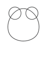 How to draw  Frog - Step 1