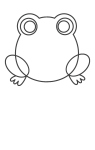 How to draw  Frog - Step 3