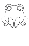 How to draw  Frog - Step 4