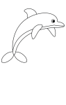 How to draw  Dolphin - Step 4