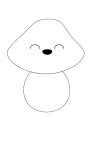 How to draw  Fox - Step 1