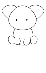 How to draw  Koala - Step 3