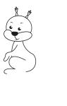 How to draw  Squirrel - Step 3