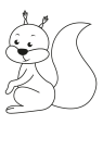 How to draw  Squirrel - Step 4