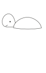 How to draw  Turtle - Step 1