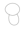 How to draw  Monky - Step 1
