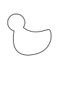 How to draw  Chicken - Step 1