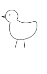 How to draw  Chicken - Step 2
