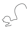 How to draw  Skunk - Step 2