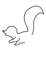How to draw  Skunk - Step 3