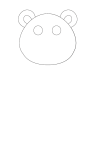 How to draw  Bear_Animal - Step 1
