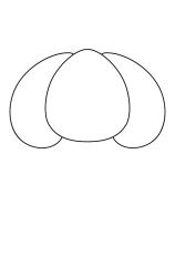 How to draw  Dog cute - Step 2