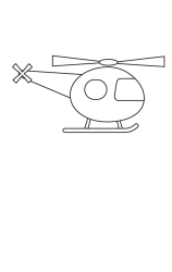 How to draw  Airplane - Step 6