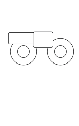 How to draw  Motorcycle - Step 3