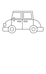 How to draw  Car - Step 6