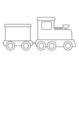 How to draw  Train - Step 5