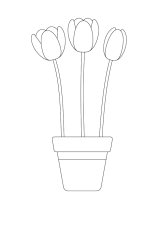 How to draw  Flower pot - Step 5