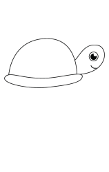 How to draw  Turtle - Step 2