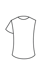 How to draw  Tshirt - Step 3