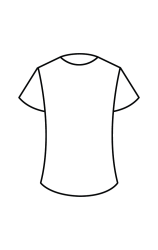 How to draw  Tshirt - Step 4