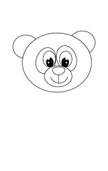 How to draw  Panda - Step 5