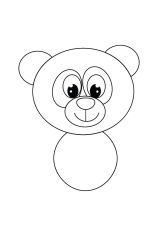 How to draw  Panda - Step 6