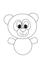How to draw  Panda - Step 7