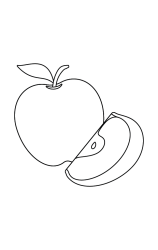How to draw  Apple - Step 6