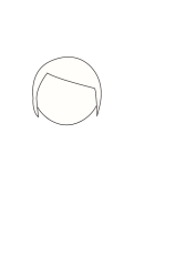 How to draw  Girl - Step 1