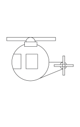 How to draw  Helicopter - Step 5