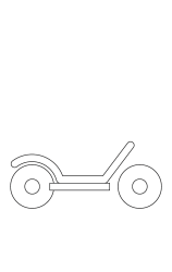 How to draw  Scooter Easy - Step 3