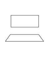 How to draw  Chair - Step 1