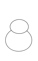 How to draw  Snow Man - Step 2