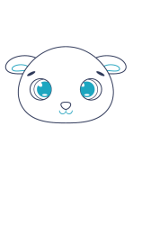 How to draw  Dog Cute - Step 4