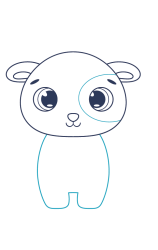 How to draw  Dog Cute - Step 5