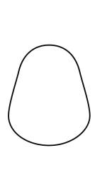 How to draw  Chubby Cat - Step 1