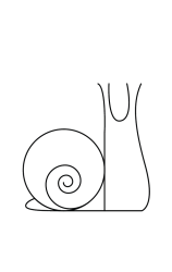 How to draw  Snail cute - Step 5