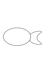 How to draw  Fish 2 - Step 2