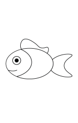 How to draw  Fish 2 - Step 5