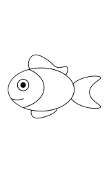 How to draw  Fish 2 - Step 6