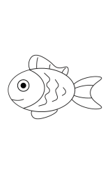 How to draw  Fish 2 - Step 7