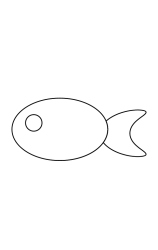 How to draw  Fish 2 - Step 3