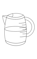 How to draw  Kettle - Step 4