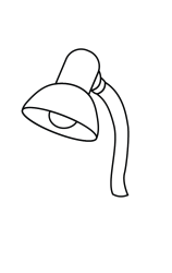 How to draw  Lamp - Step 3