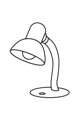 How to draw  Lamp - Step 4