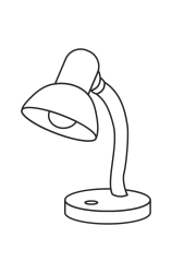 How to draw  Lamp - Step 5