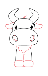 How to draw  Buffalo - Step 5