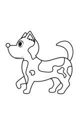 How to draw  Dog - Step 5